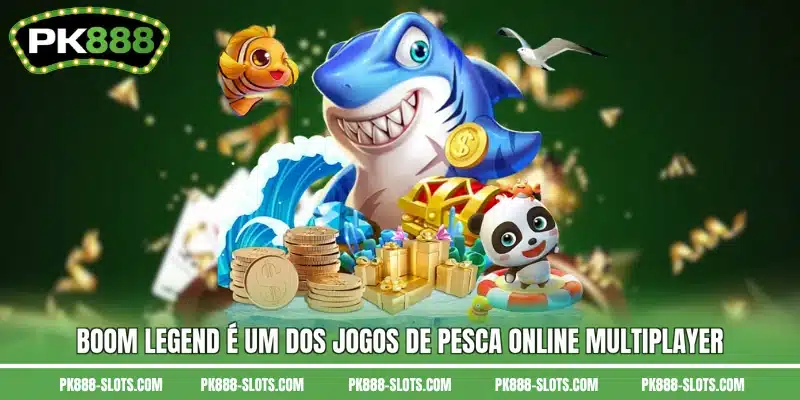 Boom Legend é um dos jogos de pesca online multiplayer