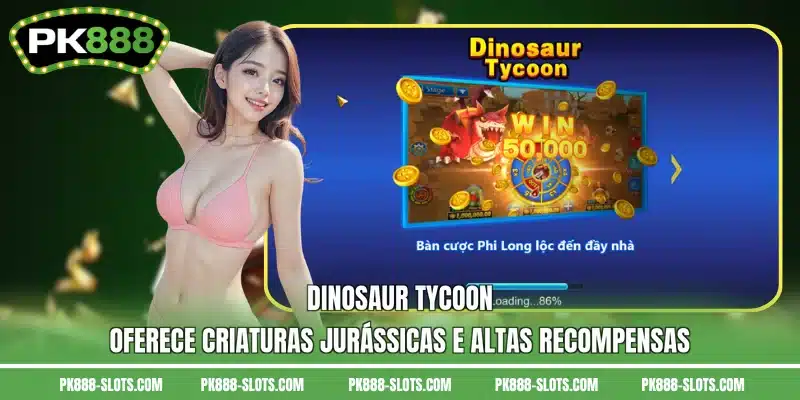 Dinosaur Tycoon oferece criaturas jurássicas e altas recompensas