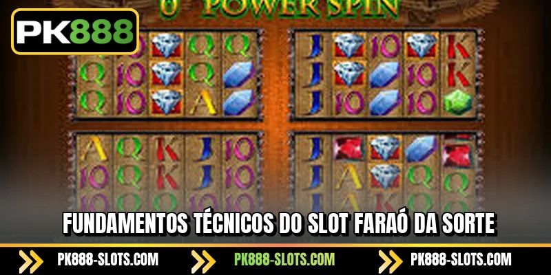 Fundamentos técnicos do slot Faraó da Sorte
