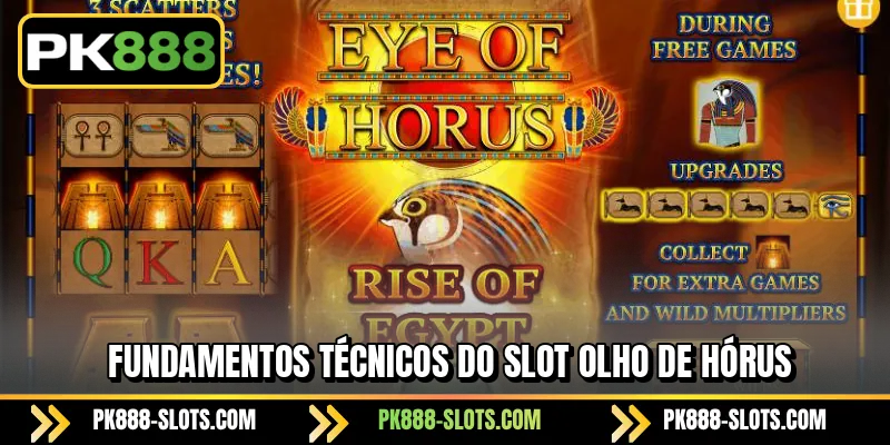 Fundamentos técnicos do slot Olho de Hórus