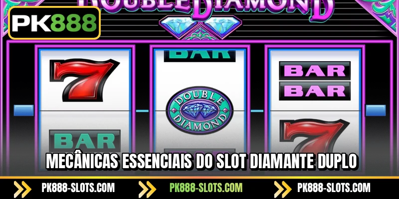 Mecânicas essenciais do slot Diamante Duplo