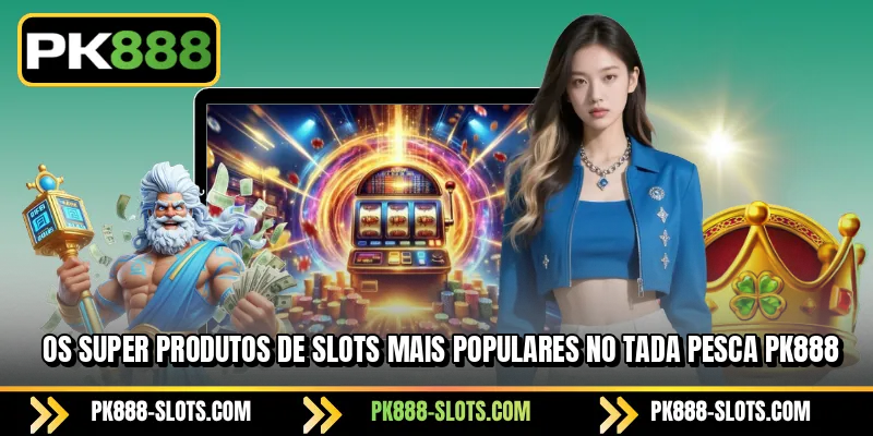 Os super produtos de slots mais populares no PK888 Tada Pesca