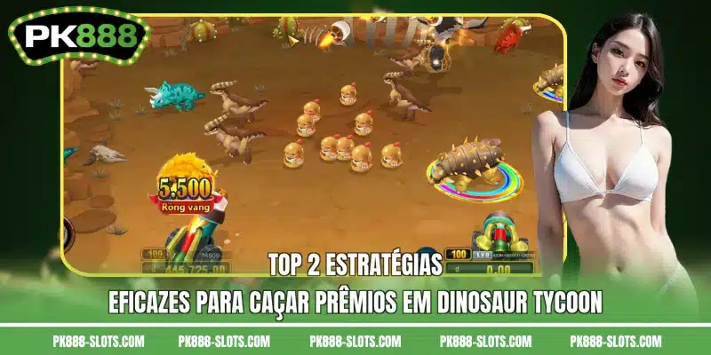 Top 2 estratégias eficazes para caçar prêmios em Dinosaur Tycoon