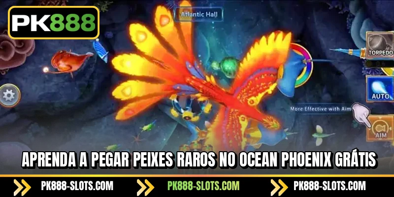 Aprenda a pegar peixes raros no Ocean Phoenix grátis