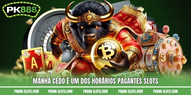 Manha cedo é um dos horários pagantes slots