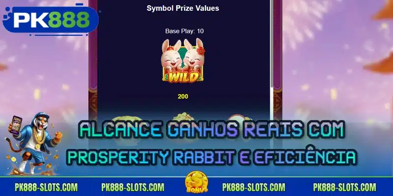Alcance ganhos reais com Prosperity Rabbit e eficiência