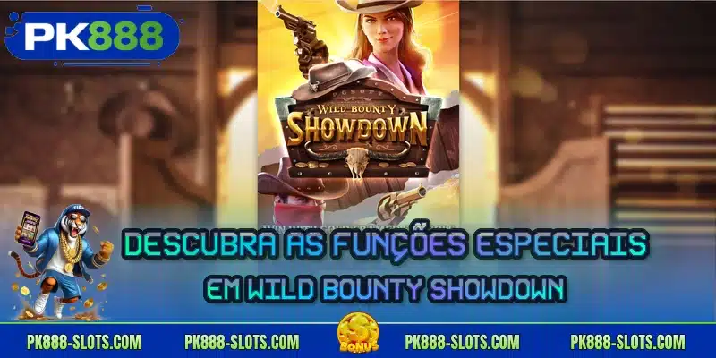 Descubra as funções especiais em Wild Bounty Showdown